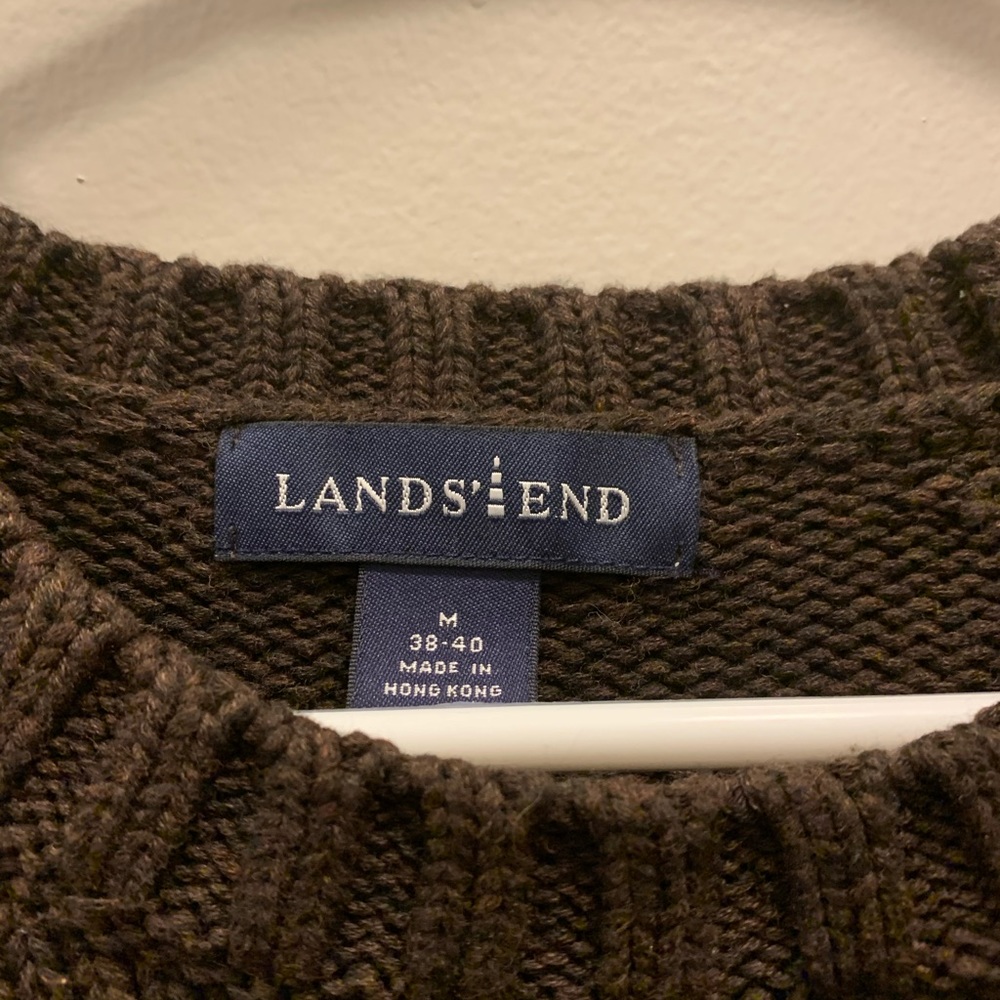 Dark brown sweater
